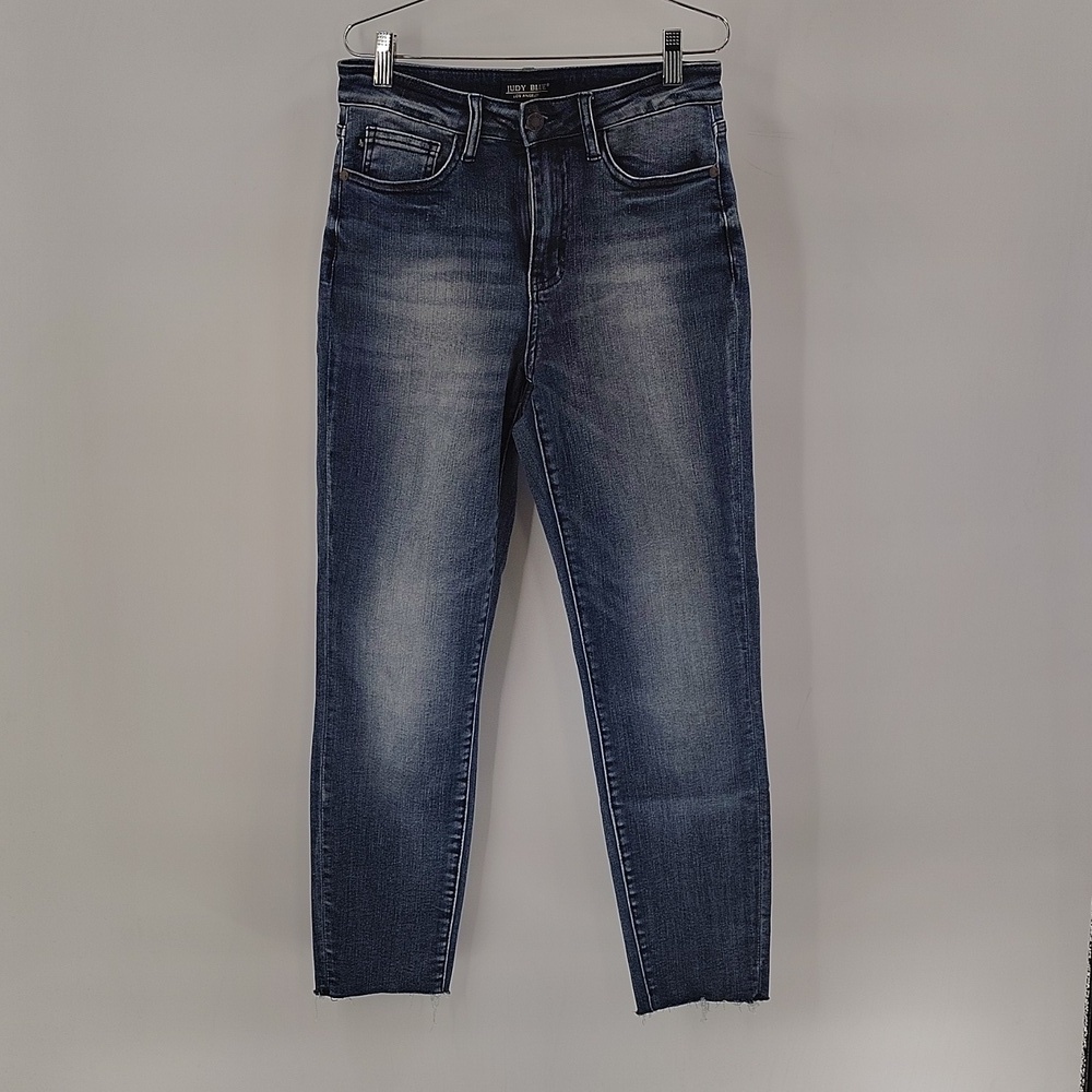 Judy Blue Relaxed Fit Jeans Size 3/26 Cut Raw Hem JB88191